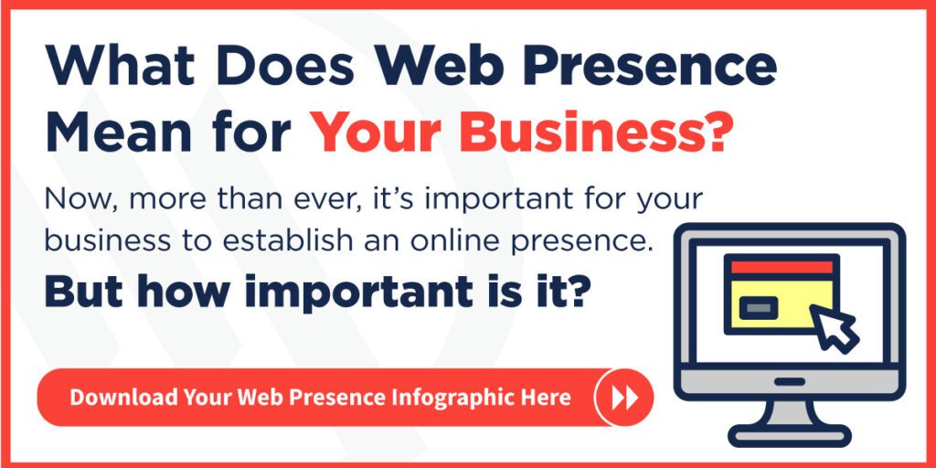 What does web presence mean for your business? Now more than ever its important for your brand to establish an online presence. But how important is it? Download our infographic to find out