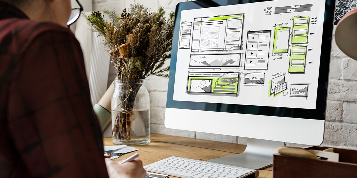 20250429_SPW_WebDesignAndSiteMap_1200x600 Website development layout sketch drawing