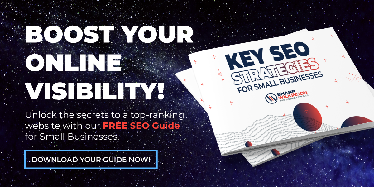 Boost Your Online Visibility! Unlock the secrets to a top-ranking website with our FREE SEO Guide for Small Businesses. [Download Your Guide Now!]